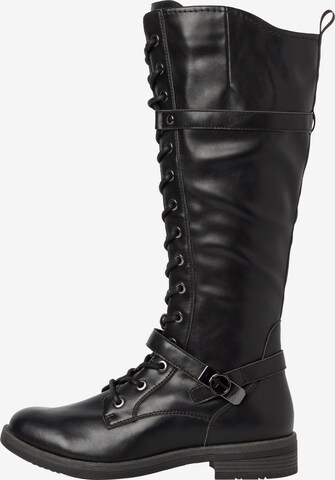 TAMARIS Lace-up boot in Black