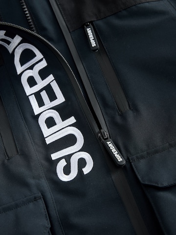 Superdry Kabát – modrá