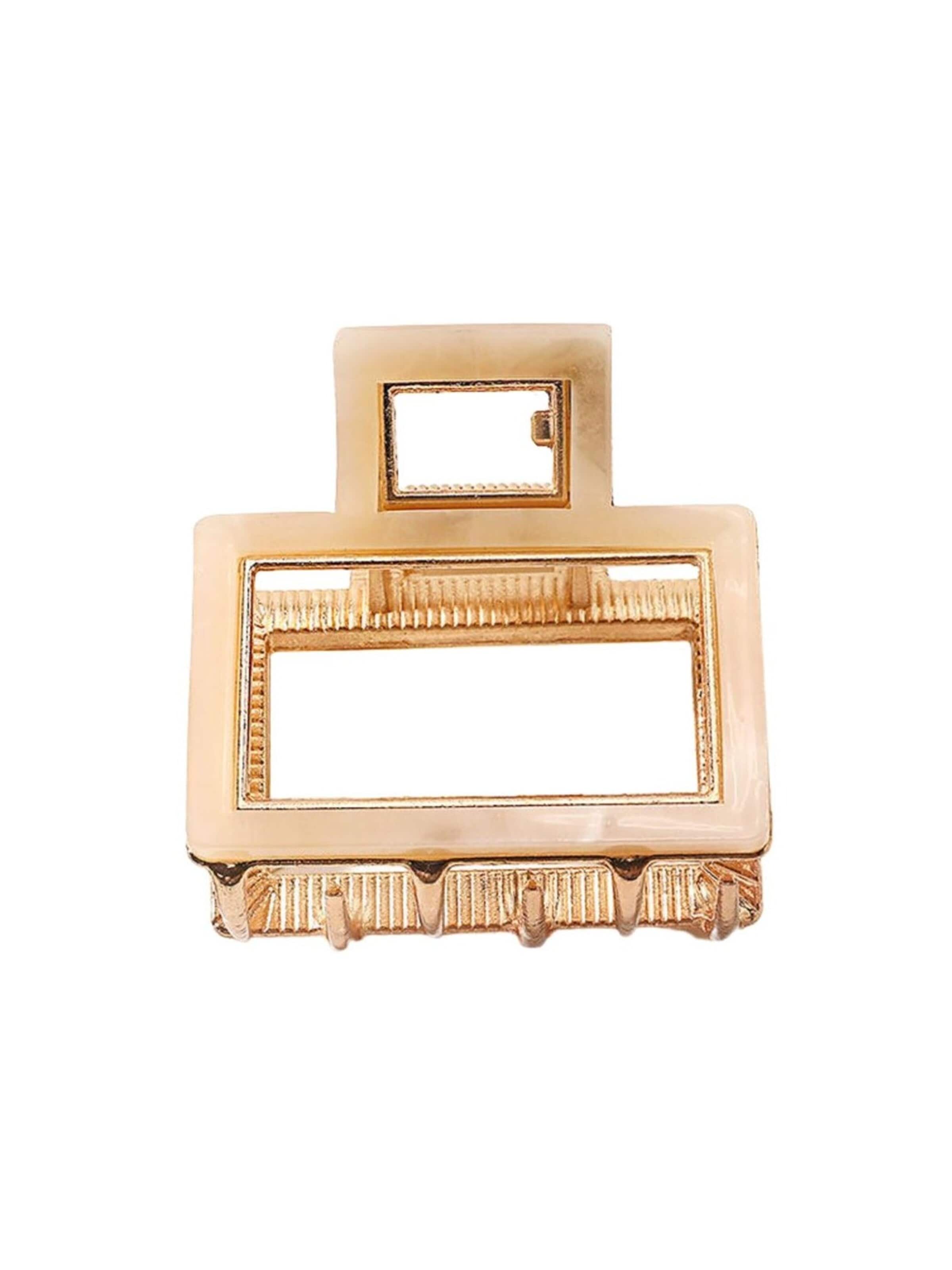 Ornement pour cheveux 'Vida Hair Claw - Ivory' soho Hair accesoires en mélange de couleurs