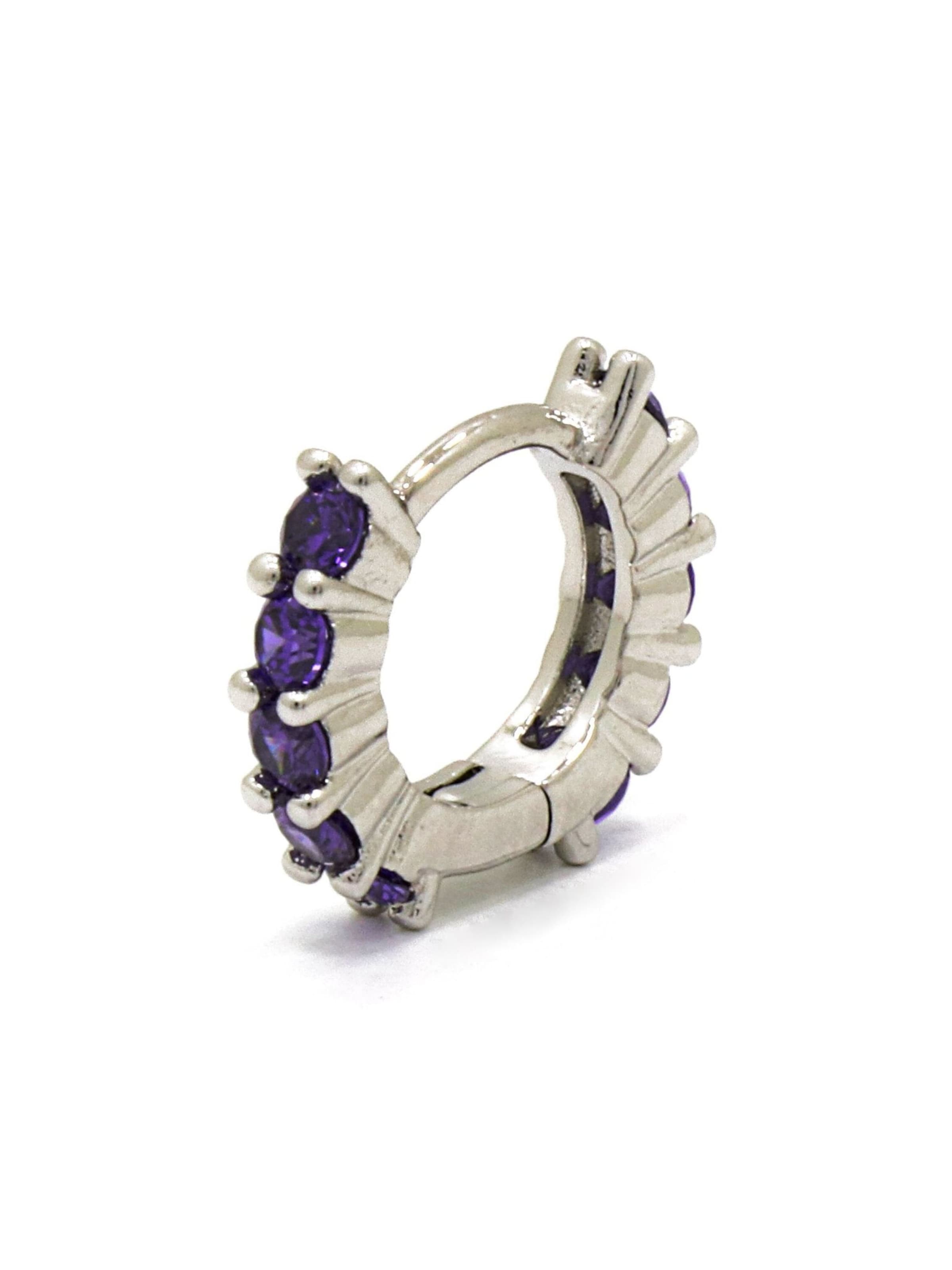 Fashionbox Earrings in Silver: front