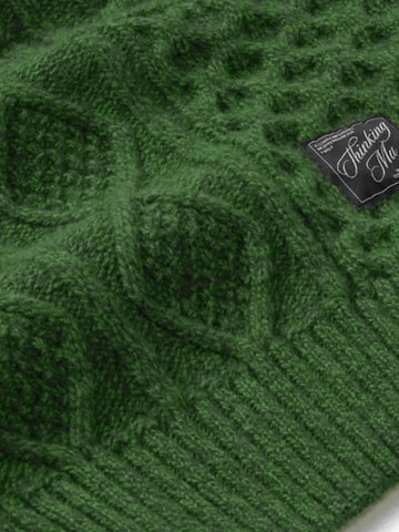 Thinking MU Trui 'Rasta' in Groen: voorkant