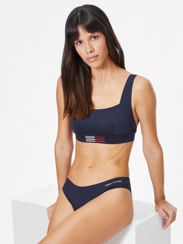 Tommy Hilfiger Underwear Bikini nadrágok 'Flex Flag' - kék