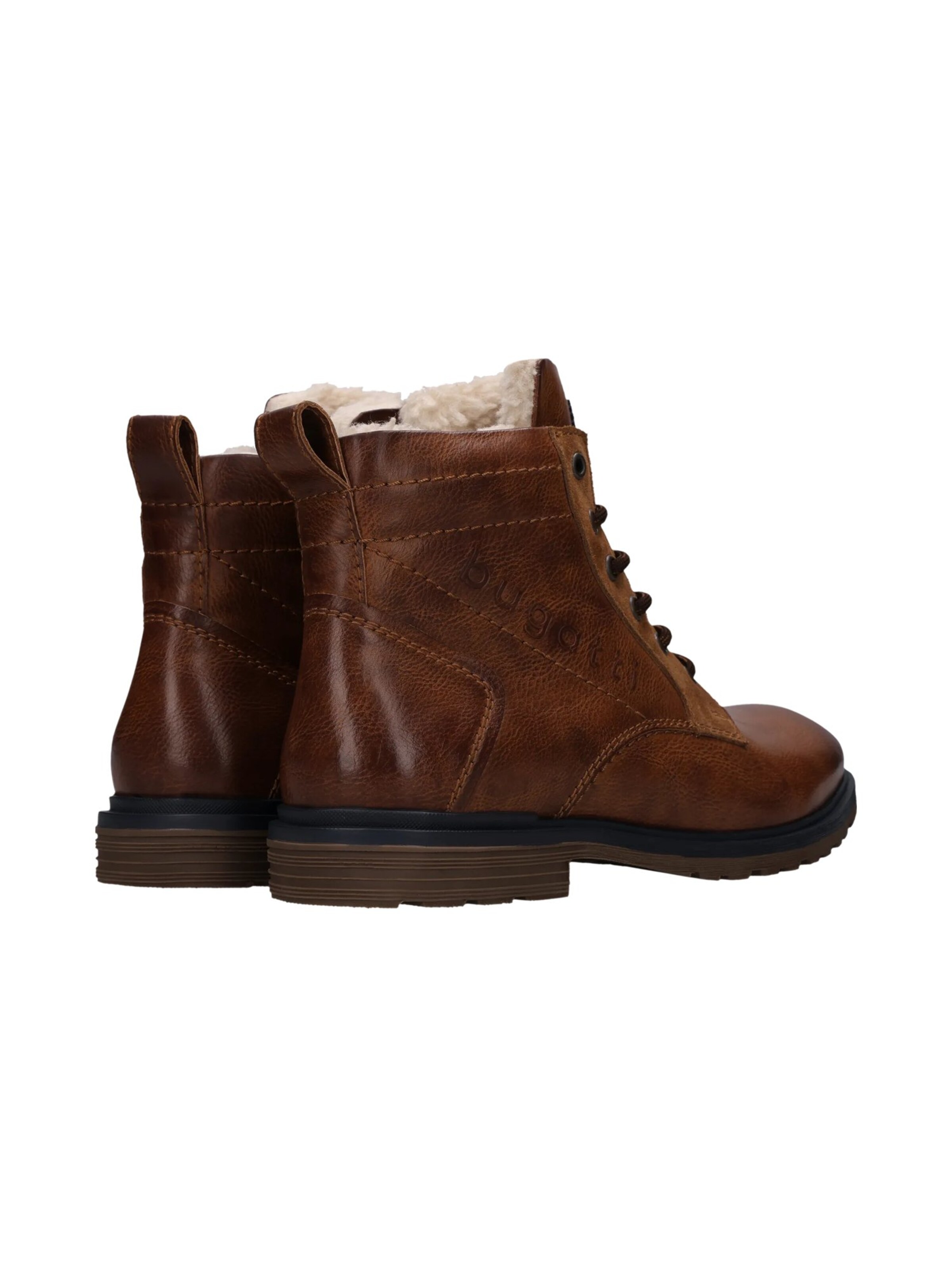Bottines à lacets bugatti en marron