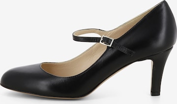 Escarpins 'BIANCA' EVITA en noir : devant