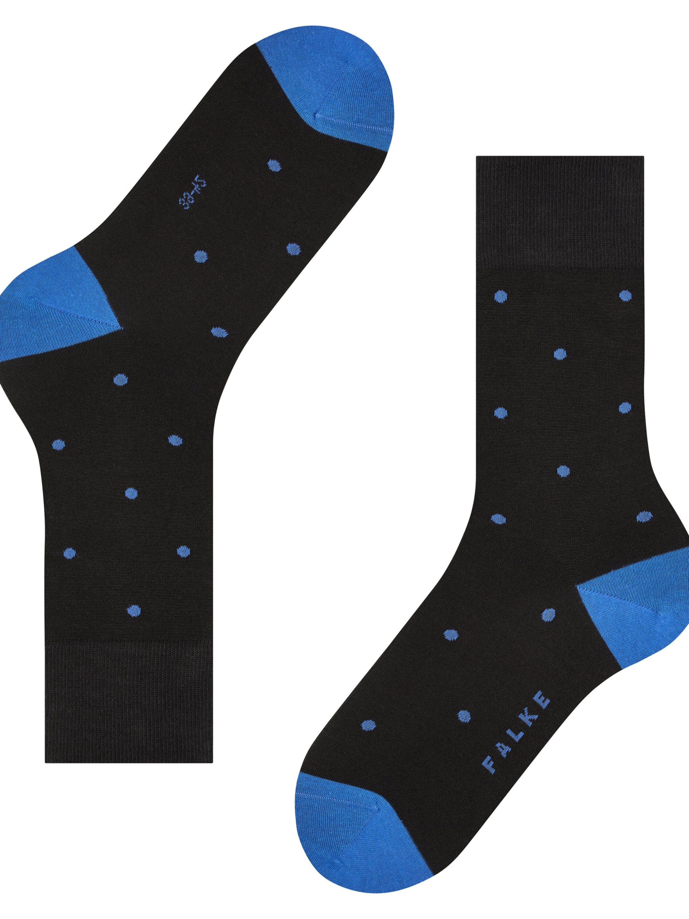 FALKE Socken 'Dot'‌‌‌‌‌‌‌‌‌‌ in Schwarz
