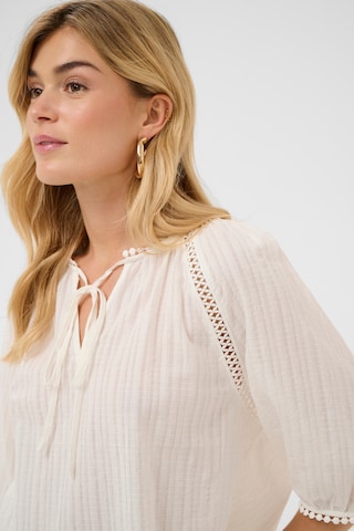 Chemisier 'CRMinna' Cream en blanc