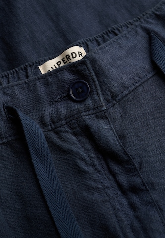 Superdry & Co Baggy Broek in Blauw