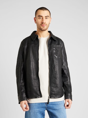 Gipsy Between-Season Jacket 'Sandur' in Black: front