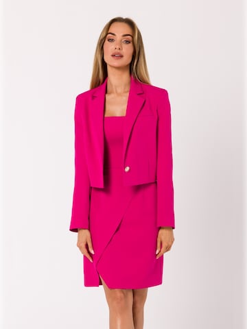 made of emotion - Blazer ' M745 ' en rosa: frente