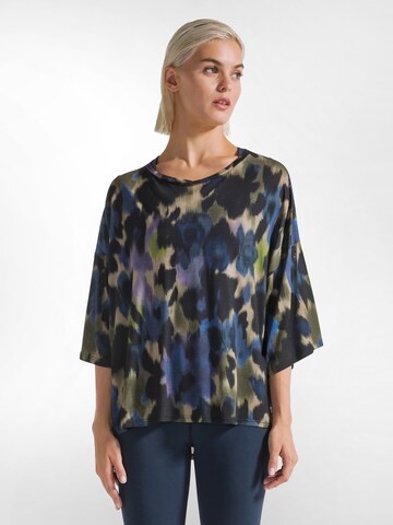 T-shirt DEHA en bleu : devant