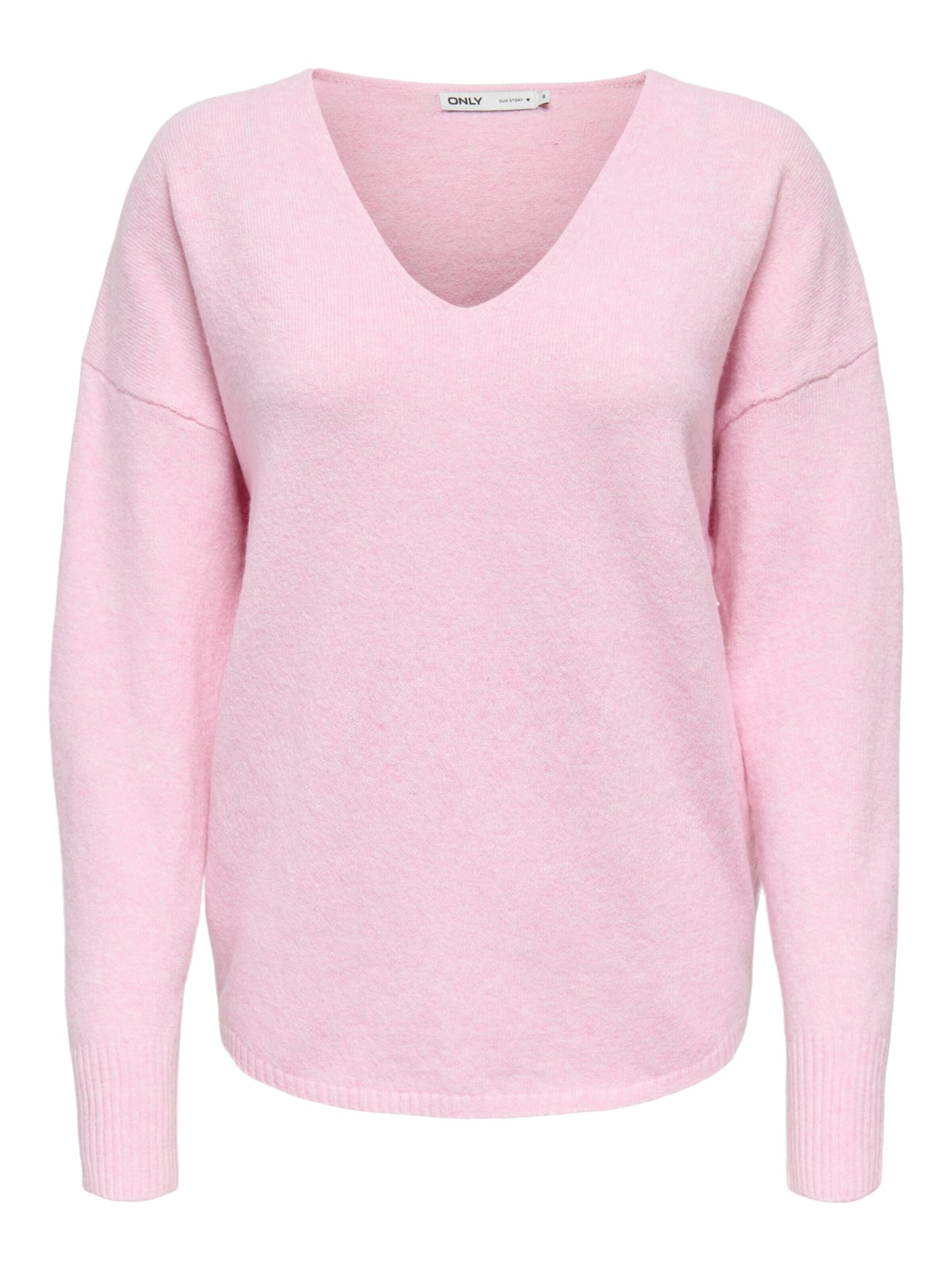 ONLY Sweater 'Rica' in Pink: front