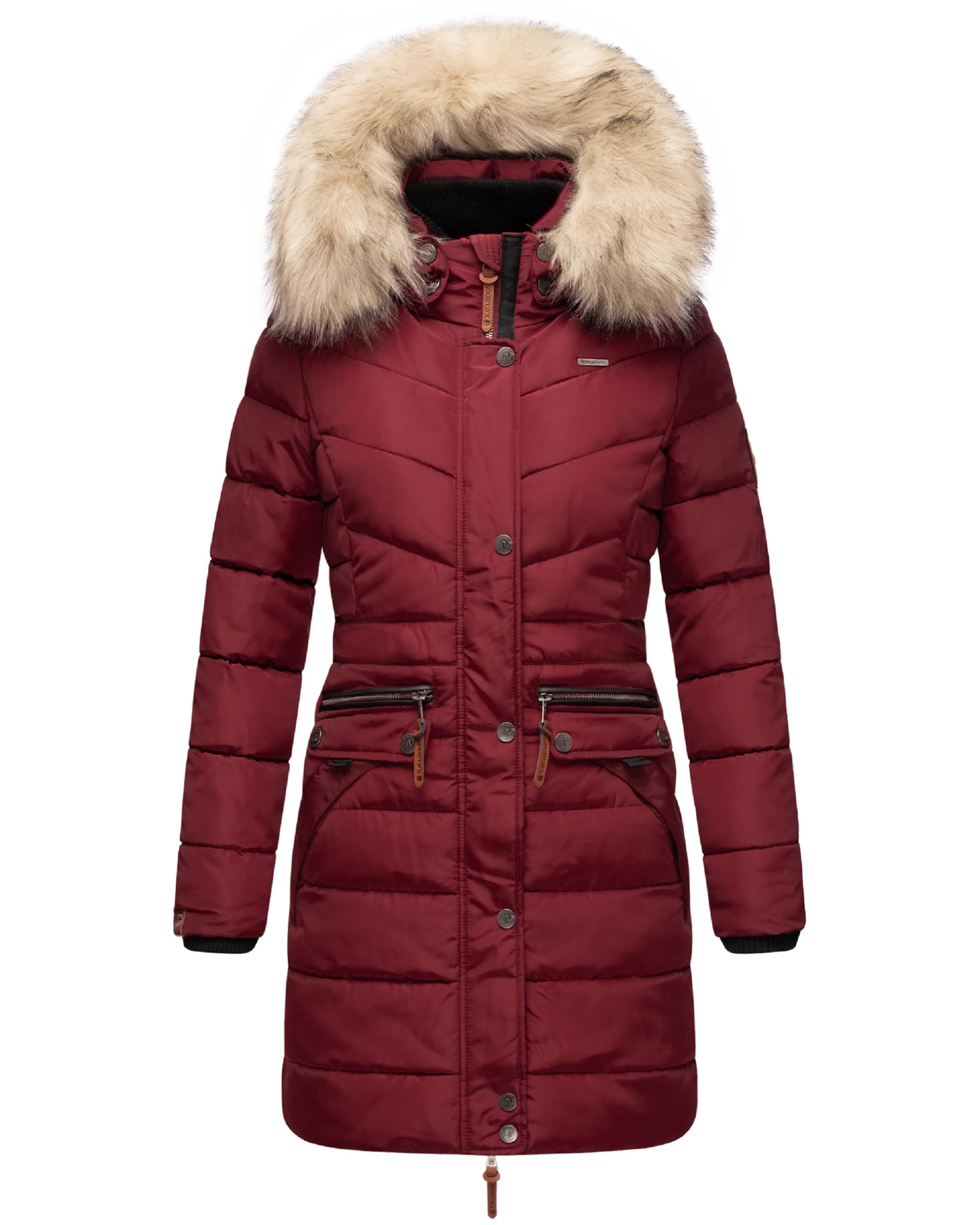 Manteau d’hiver 'Paula' NAVAHOO en rouge