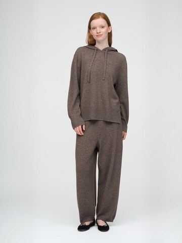 moshi moshi mind - regular Pantalón ' yours ' en marrón: frente