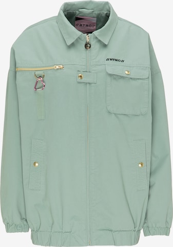 MYMO Between-season jacket in Green: front