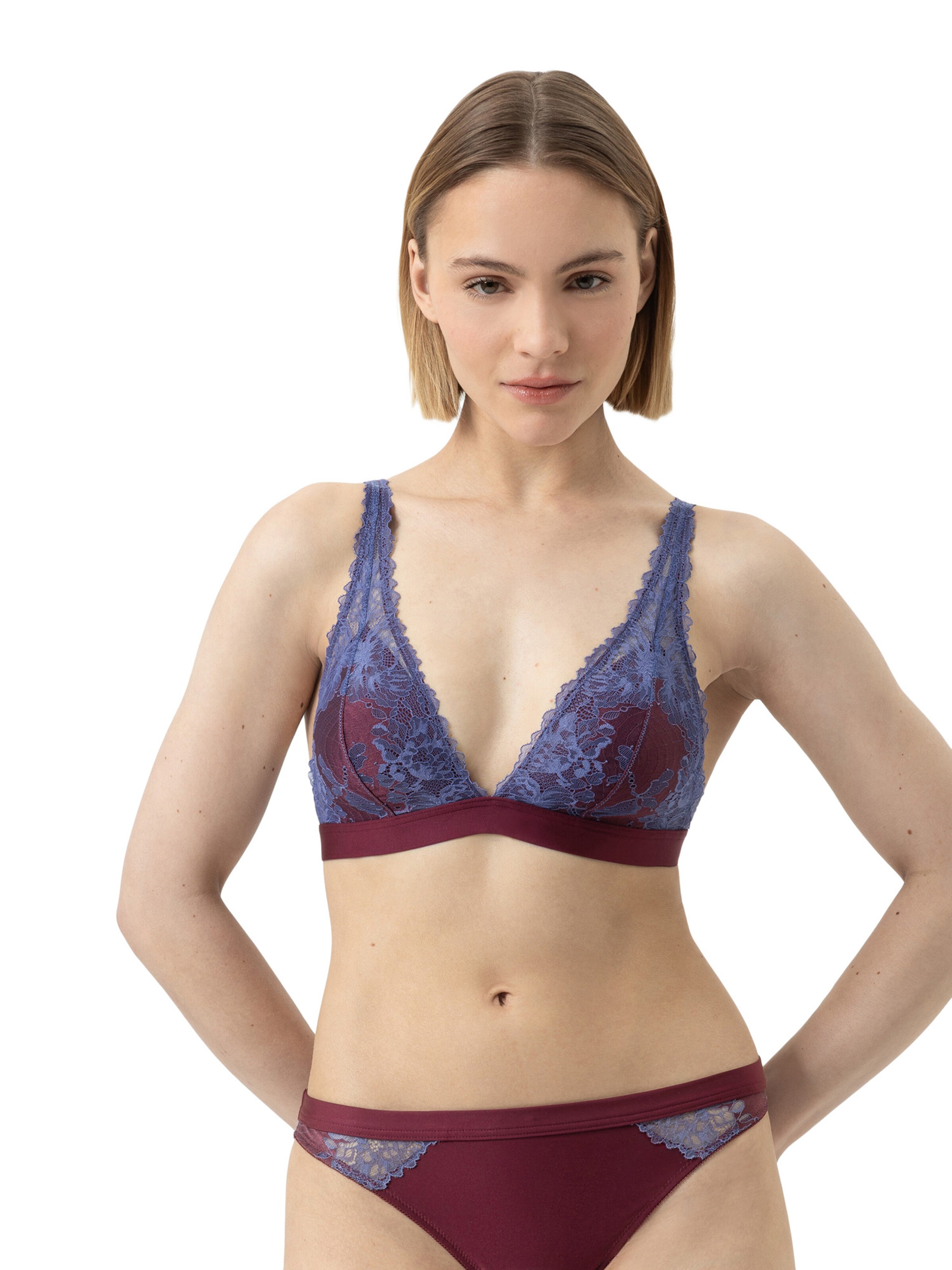 Mey Triangel BH in Lila: voorkant