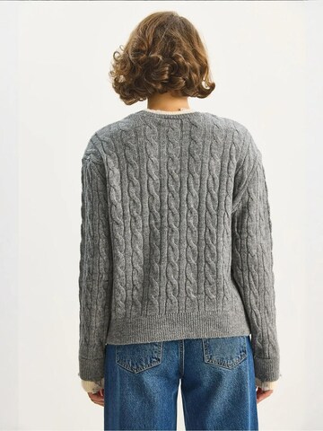 Bianco Lucci - Pullover 'Pullover' em cinzento