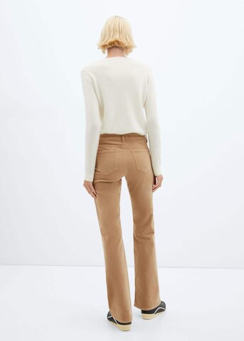 MANGO Regular Jeans 'Fionap' in Brown