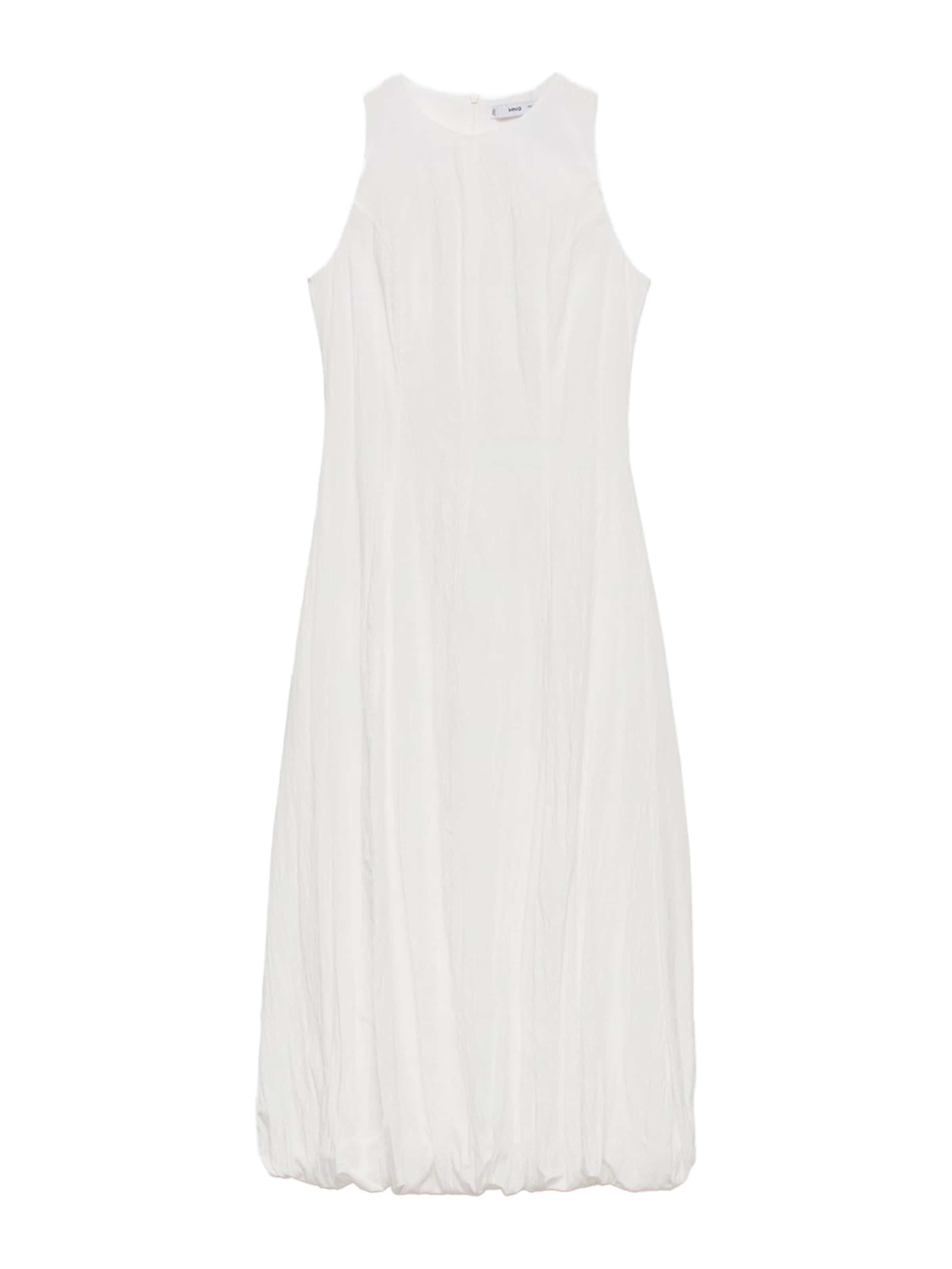 MANGO Klänning 'Pumpkin' i vit: framsida