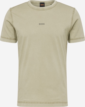 BOSS Majica 'Tokks' | zelena barva: sprednja stran
