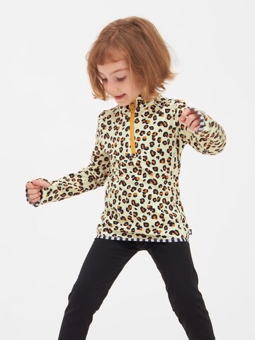 WeeDo Functioneel shirt 'CHEETAHDO' in Bruin: voorkant