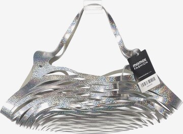 VANZETTI Handtasche gross Leder One Size in Silber: predná strana