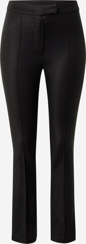Oval Square Skinny Kalhoty s puky – černá: přední strana