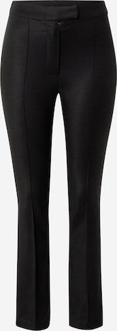Oval Square Skinny Spodnie w kant w kolorze czarny: przód