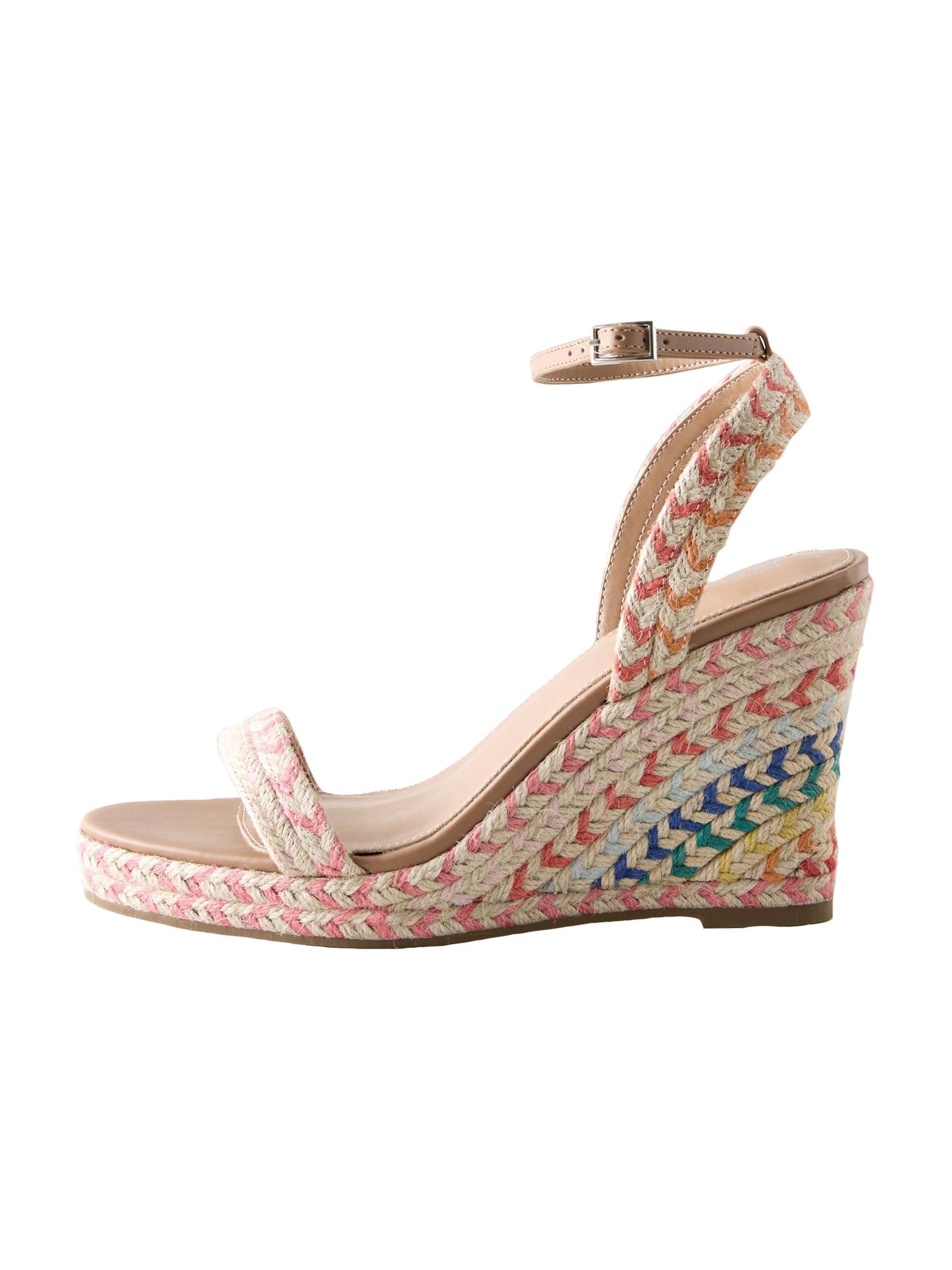 Next Strap sandal 'Forever Comfort®' in Beige: front