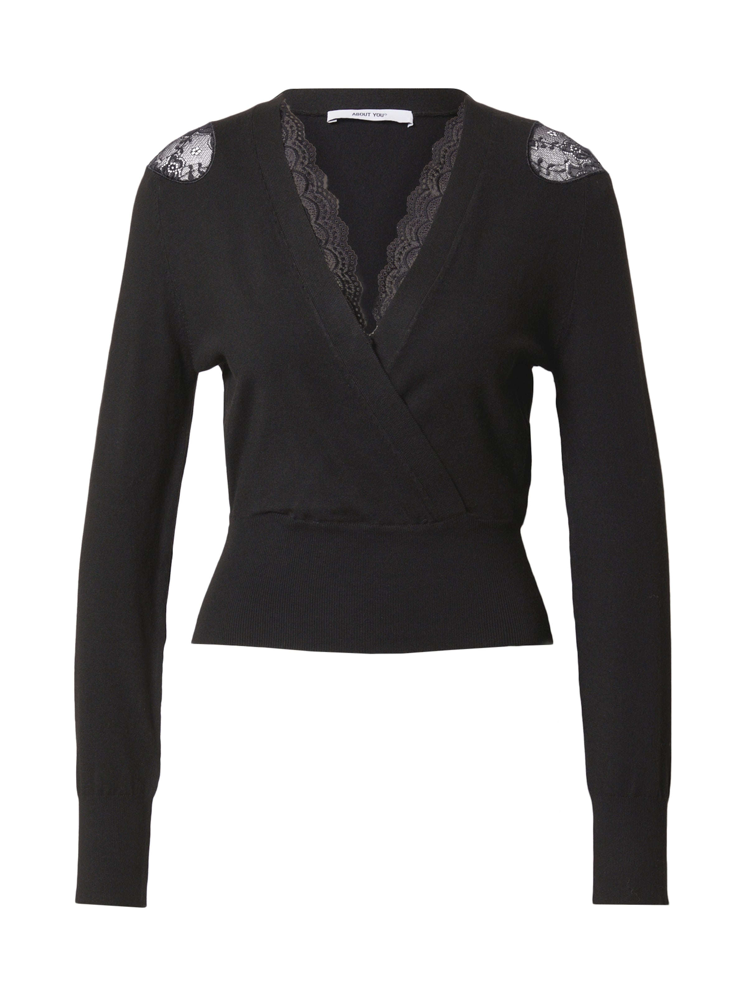 Pull-over 'Fame' ABOUT YOU en noir : devant