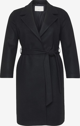 Manteau mi-saison 'CARALVILDA' ONLY Carmakoma en noir : devant
