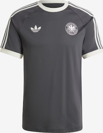 Tricou funcțional 'Germany Adicolor Classics 3-Stripes' de la ADIDAS PERFORMANCE pe gri: față