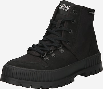 Palladium Buty sznurowane 'HIKER' w kolorze czarny: przód