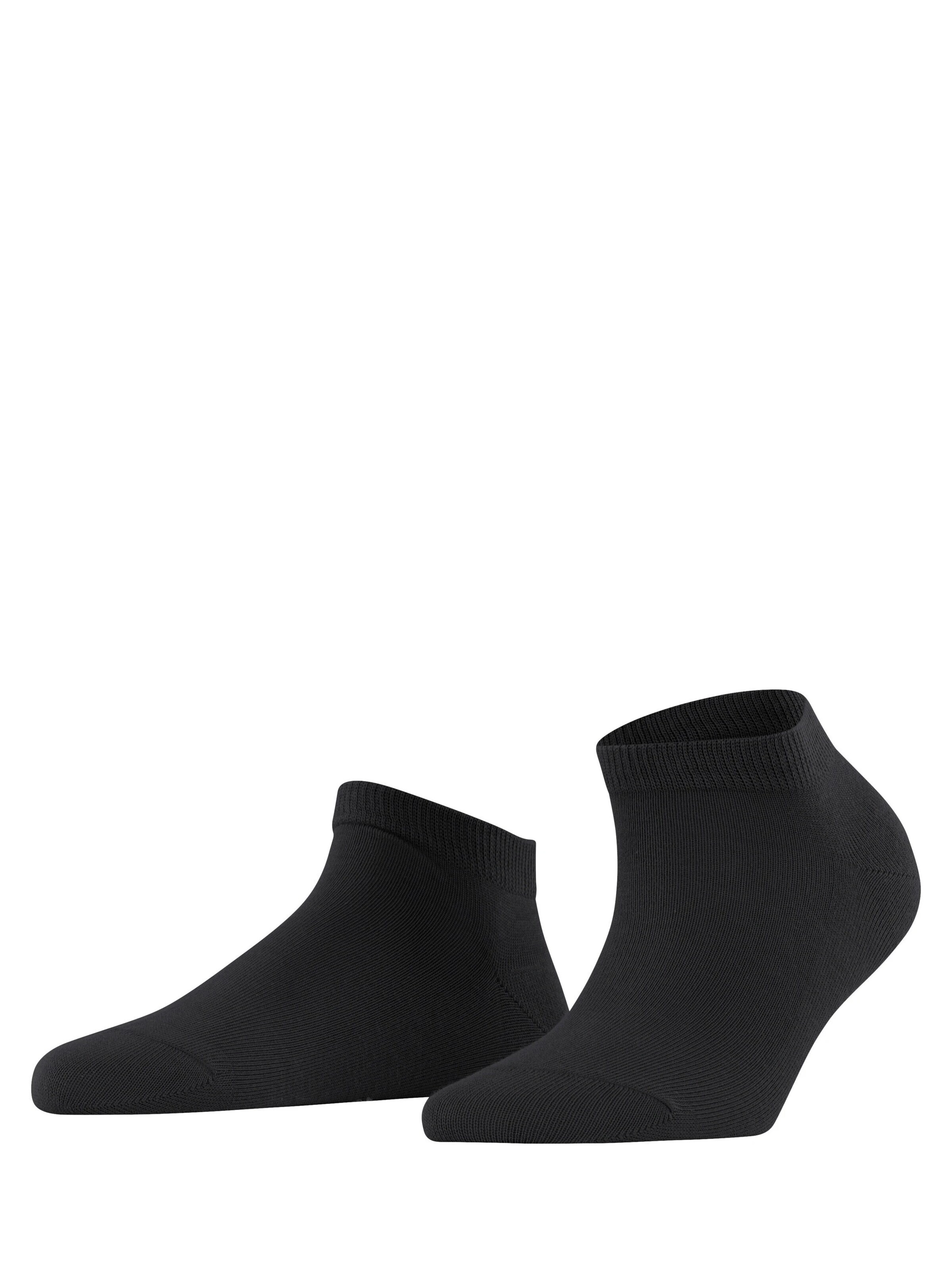 FALKE Ankle Socks 'Family' in Black: front