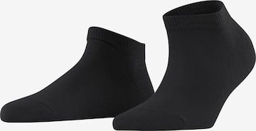 FALKE Ankle Socks 'Family' in Black: front