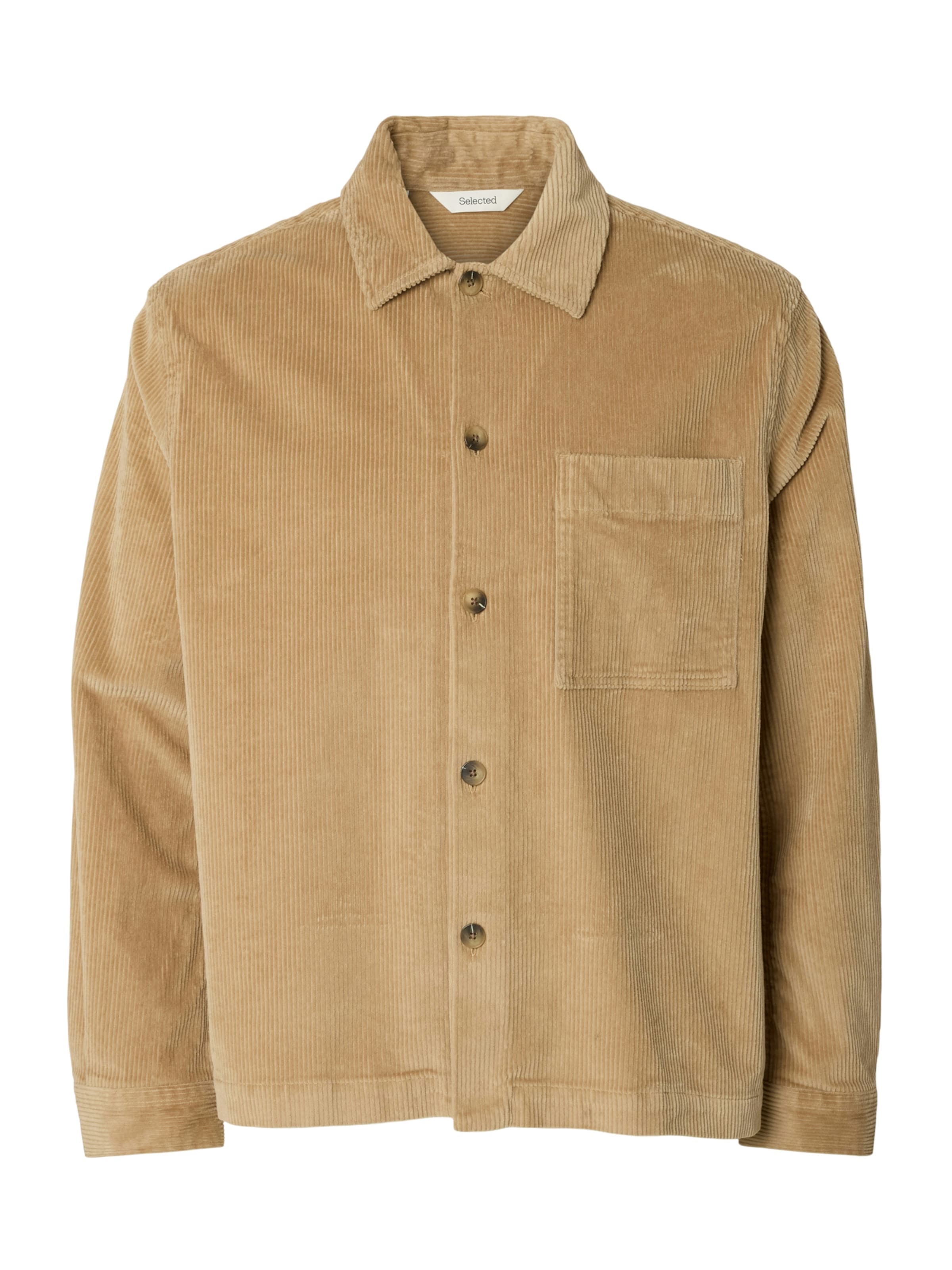 SELECTED Between-season jacket 'SLMotto Kris' in Beige: front