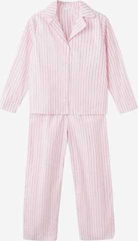 MANGO TEEN Pajamas 'Sueno' in Pink: front