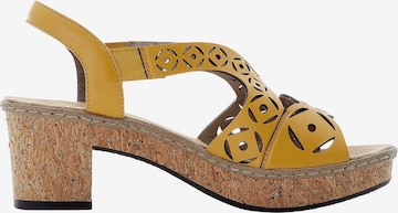 Rieker Sandal i gul