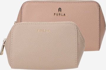 Trousse de maquillage 'ARES' FURLA en rose : devant