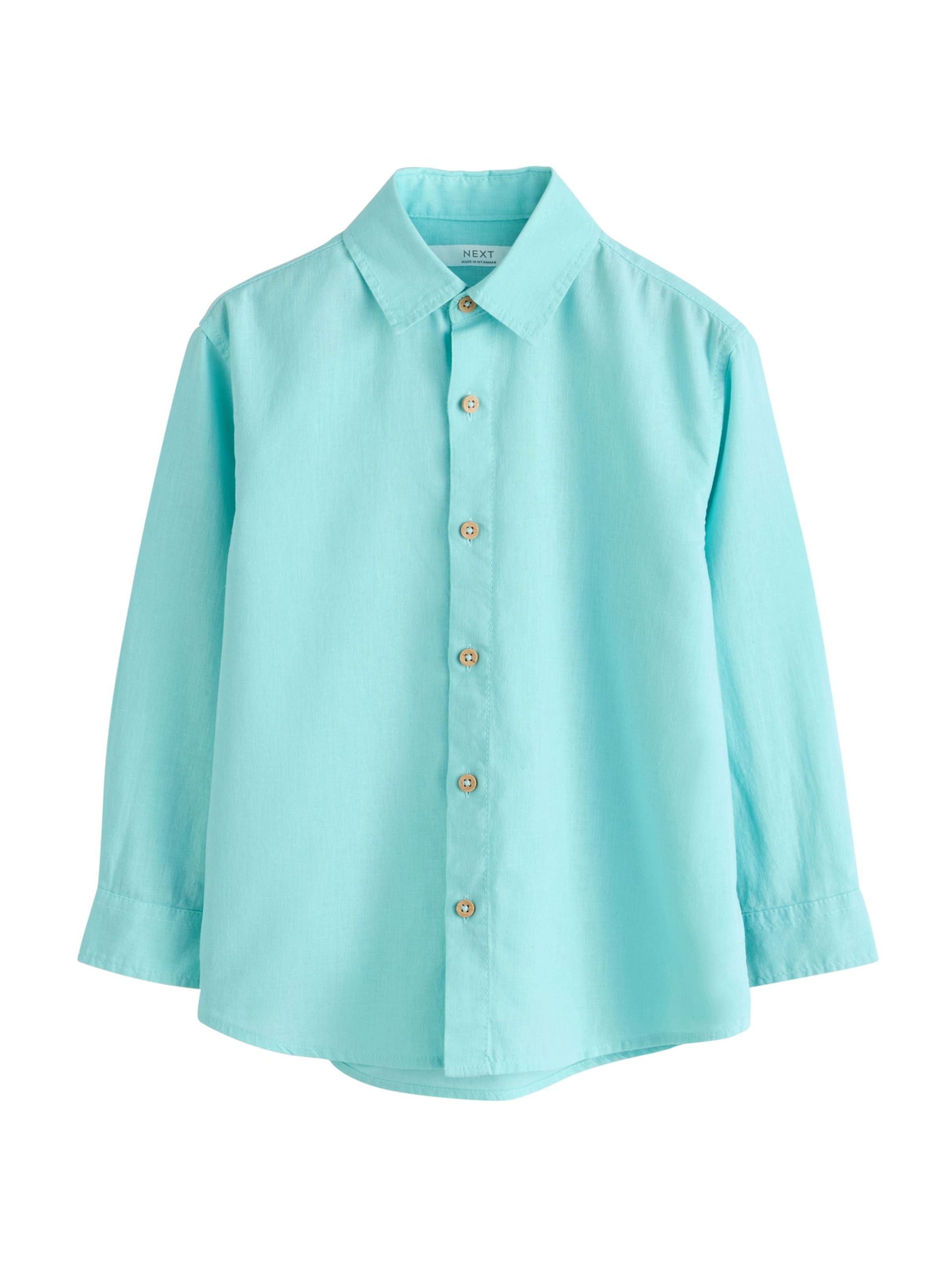 Next Overhemd in de kleur Aqua, Productweergave