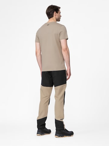 4F Slimfit Sportsbukser 'SPMTR062' i beige