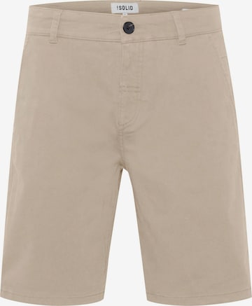!Solid Chino Pants 'Sderico' in Beige: front