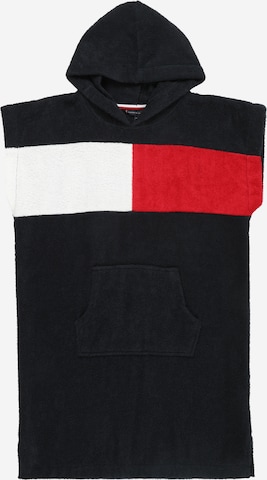 Tommy Hilfiger Underwear Fürdőköpeny 'UNISEX PONCHO TOWEL' - kék: elől