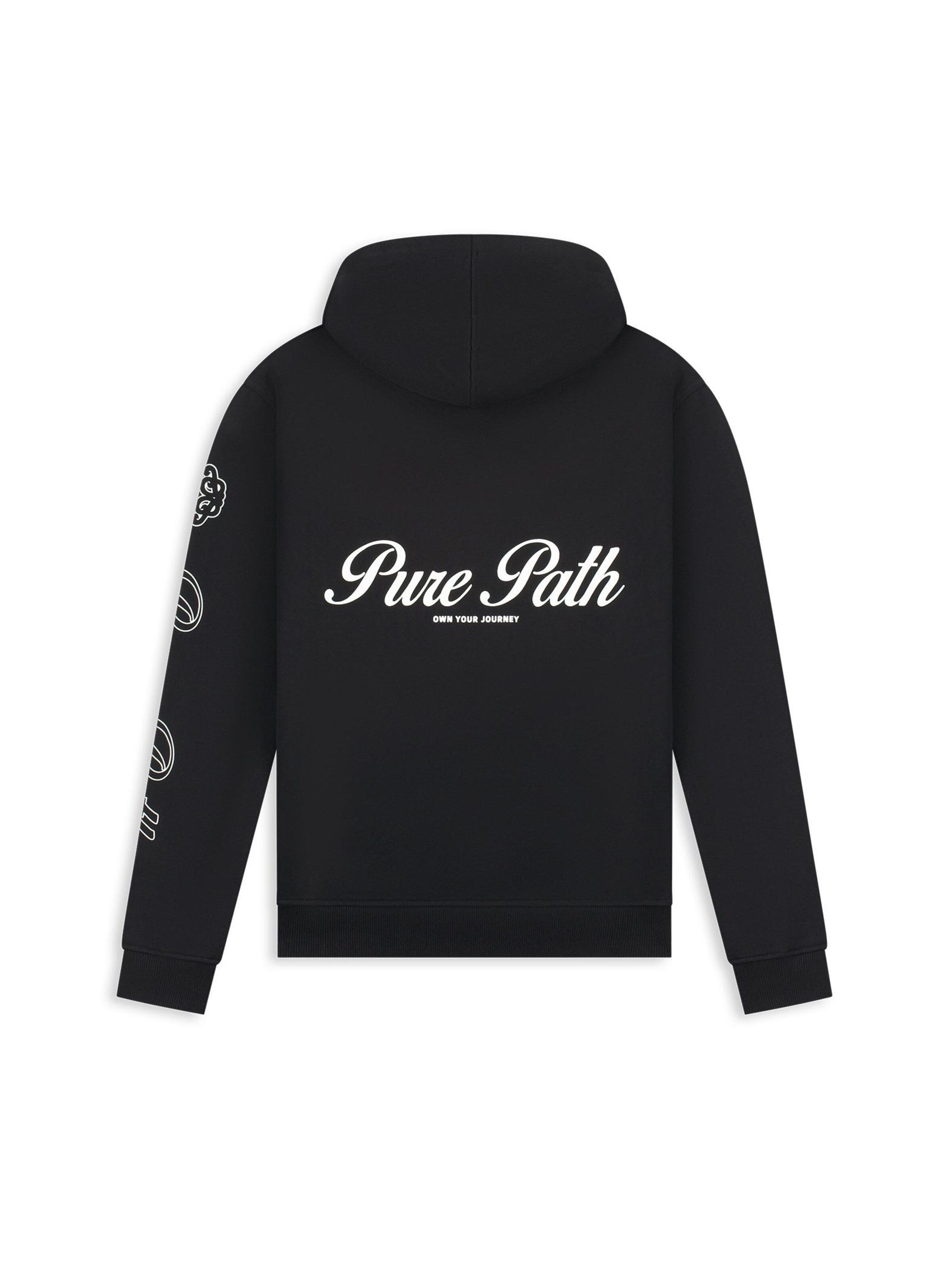 Sweat-shirt Pure Path en noir