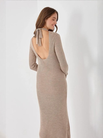 Hiccup Kleid in Braun