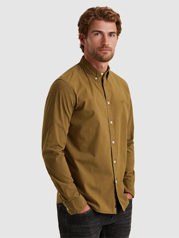 PME Legend Regular fit Overhemd 'American Classic shirt' in Bruin