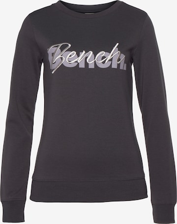 BENCH Sweatshirt in Grijs: voorkant