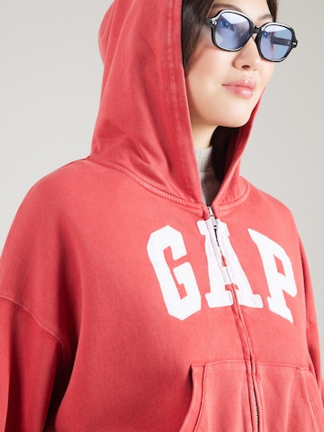 GAP Sweatjakke i rød