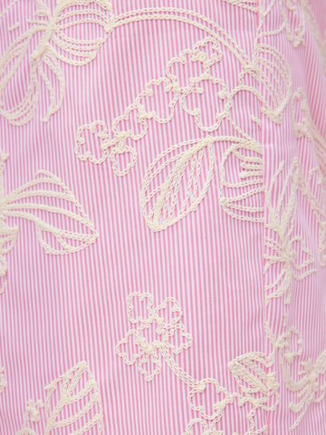regular Pantaloni ' Flowercras ' di Crās in rosa