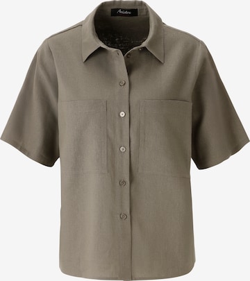 Aniston CASUAL Bluse in Grau: Vorderseite