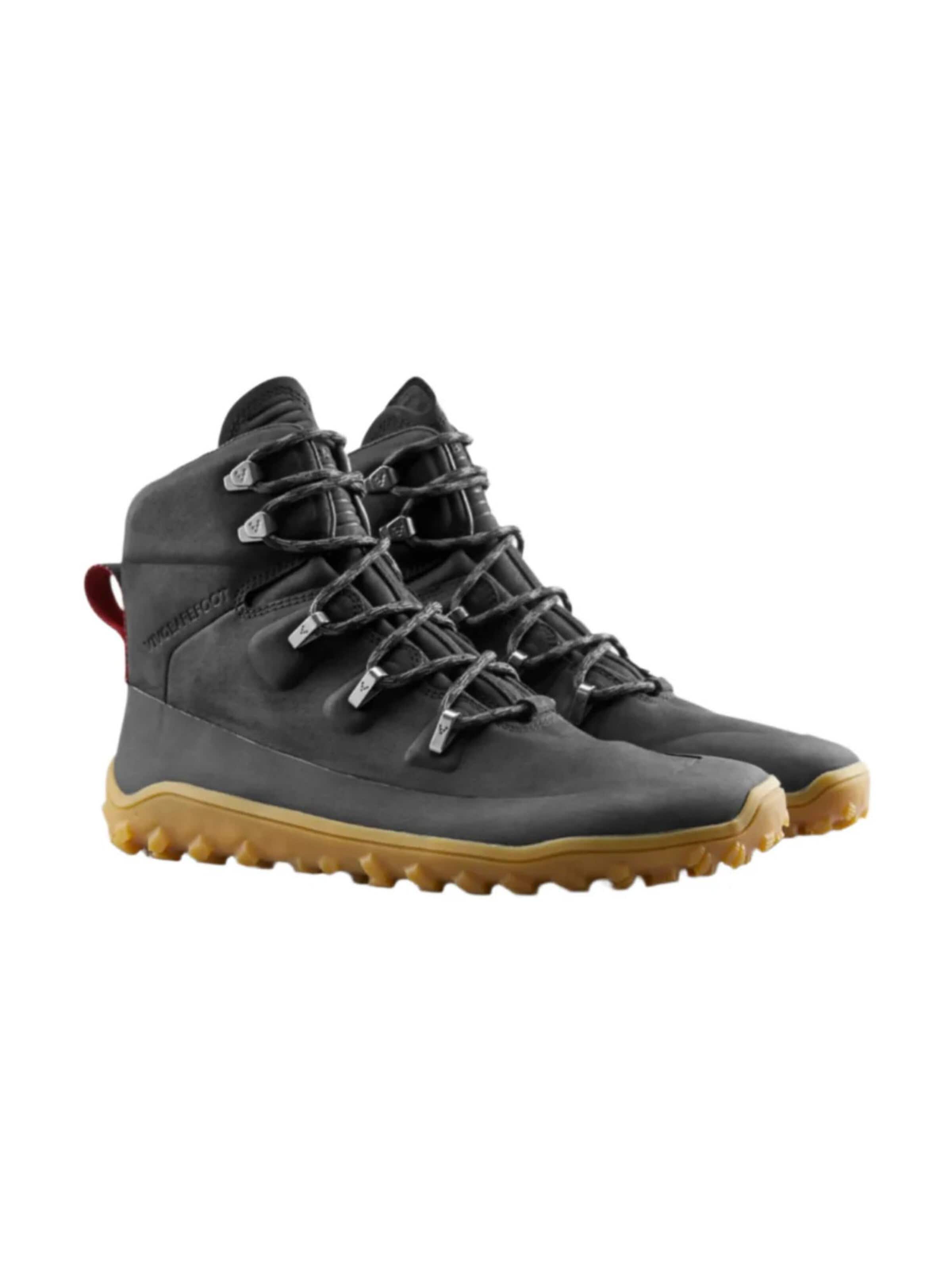 Boots 'TRACKER LEATHER AT' Vivo Barefoot en noir